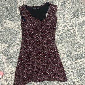 Xhilaration Red Sleeveless V-Neck Sheath Mini Dress